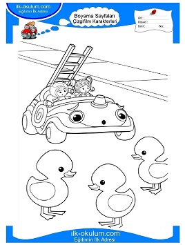 Çocuklar İçin Umizoomi Boyama Sayfaları 